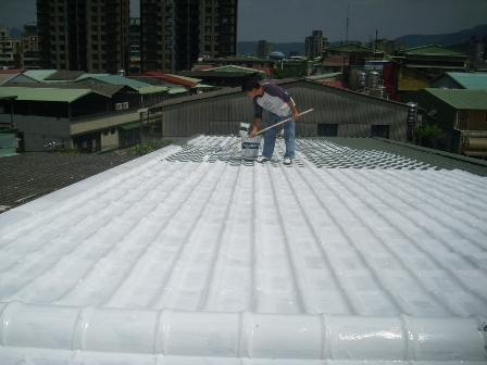鐵皮屋施作隔熱,防水